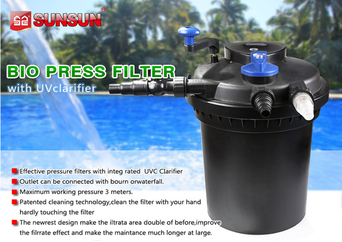 Sunsun CPF-10000 Pressure Filter With UV-13 Watt