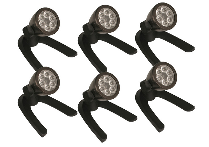 Garden and Pond LED 6-Watt Spotlight 6-Pack