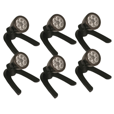 84048 Garden and Pond LED 6-Watt Spotlight 6-Pack